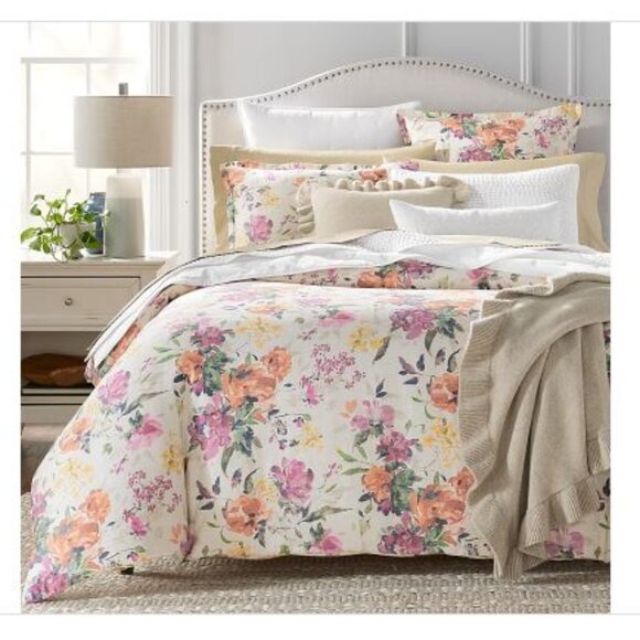 Sky Harper Autumnal Floral Duvet Cover Set King - Exclusive
